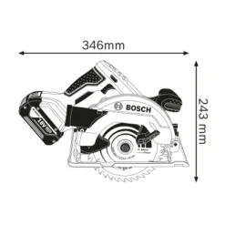 Bosch Professional Akku-Kreissäge GKS 18 V-57 G Solo Mit Kreissägeblatt & L-Boxx 11 Bosch Professional Akku-Kreissäge GKS 18 V-57 G Solo Mit Kreissägeblatt & L-Boxx -Heimwerkzeuge 7940851 VM 01