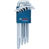Bosch Professional Innensechskantschlüssel-Set TX 9-teilig