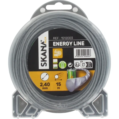 Skana Premium-Mähfaden Energy Line Ø 2,4 Mm X 15 M 1 Skana Premium-Mähfaden Energy Line Ø 2,4 Mm X 15 M