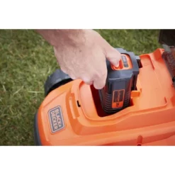 Black & Decker Black+Decker Akku-Rasenmäher 36 V/2x 2,5 Ah 38 Cm BCMW3336L2 -Heimwerkzeuge 838013 2012 838013 F188