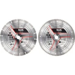 Kwb By Einhell Diamant-Trennscheiben-Set 230 Mm 2-tlg.