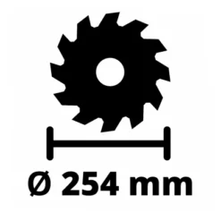 Einhell Tischkreissäge TE-TS 254 T -Heimwerkzeuge 8569600 2171 09