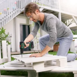 Bosch 18 V Akkuschrauber UniversalDrill 18V Inkl. 2,5 Ah Akku, Mit Koffer -Heimwerkzeuge 8716417 A04