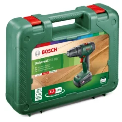 Bosch 18 V Akkuschrauber UniversalDrill 18V Inkl. 2,5 Ah Akku, Mit Koffer -Heimwerkzeuge 8716417 S02