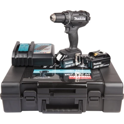 Makita 18 V Akku-Bohrschrauber DDF482RFEB Inkl. 3 Ah Akkus, Ladegerät U. Koffer 3 Makita 18 V Akku-Bohrschrauber DDF482RFEB Inkl. 3 Ah Akkus, Ladegerät U. Koffer – Bild 3