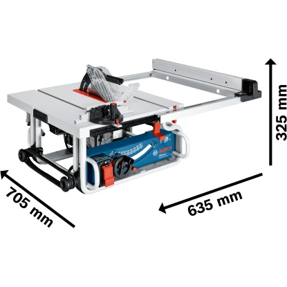 Bosch Professional Tischkreissäge GTS 10 J 1.800 W Mit Kreissägeblatt 254 Mm 2 Bosch Professional Tischkreissäge GTS 10 J 1.800 W Mit Kreissägeblatt 254 Mm – Bild 2