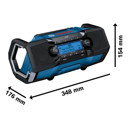 Bosch Professional Akku-Radio GPB 18V-2 SC Solo 2 Bosch Professional Akku-Radio GPB 18V-2 SC Solo – Bild 2
