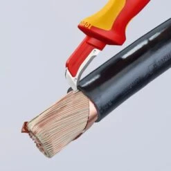 Knipex Abmantelungsmesser Mit Gleitschuh 180 Mm -Heimwerkzeuge 939708 2110 3