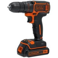 Black & Decker Black+Decker 18 V Akku-Bohrschrauber BDCDC18 Inkl. 1,5 Ah Akku