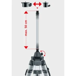 Laserliner Kurbelstativ VarioStand L 180 Cm -Heimwerkzeuge 949455 2659 9