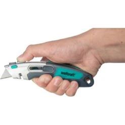 Wolfcraft Profi-Dual-Sicherheitsmesser Mit Trapezklinge -Heimwerkzeuge 953025 4275 10