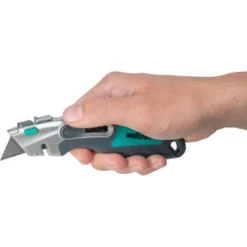 Wolfcraft Profi-Dual-Sicherheitsmesser Mit Trapezklinge -Heimwerkzeuge 953025 4275 13