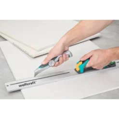 Wolfcraft Profi-Trapezklingen-Messer Mit Feststehklinge -Heimwerkzeuge 953026 4275 5