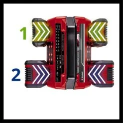 Einhell Power X-Change Ladegerät Power X-Quattrocharger 4 A -Heimwerkzeuge 9536 2171 4006825649536 05