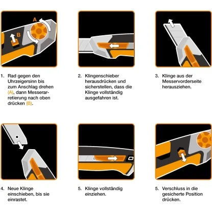 Fiskars Abbrechklingenmesser CarbonMax18 Mm 5 Fiskars Abbrechklingenmesser CarbonMax18 Mm – Bild 5