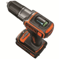 Black & Decker Black+Decker 18 V Akku-Bohrschrauber ASD18K Inkl. 1,5 Ah Akku Mit Koffer -Heimwerkzeuge Bohrschrauber Autosense 2