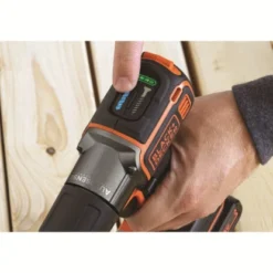 Black & Decker Black+Decker 18 V Akku-Bohrschrauber ASD18K Inkl. 1,5 Ah Akku Mit Koffer -Heimwerkzeuge Bohrschrauber Autosense 5