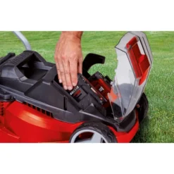Einhell Power X-Change Akku-Rasenmäher GE-CM 33 Li-Solo 30 L Fangkorb -Heimwerkzeuge ge cm 33 li solo usage pic
