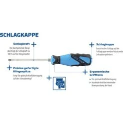 Gedore Schraubendreher Schlitz 2154 SK 6,5 -Heimwerkzeuge raubendreherschlagkappe 03 1